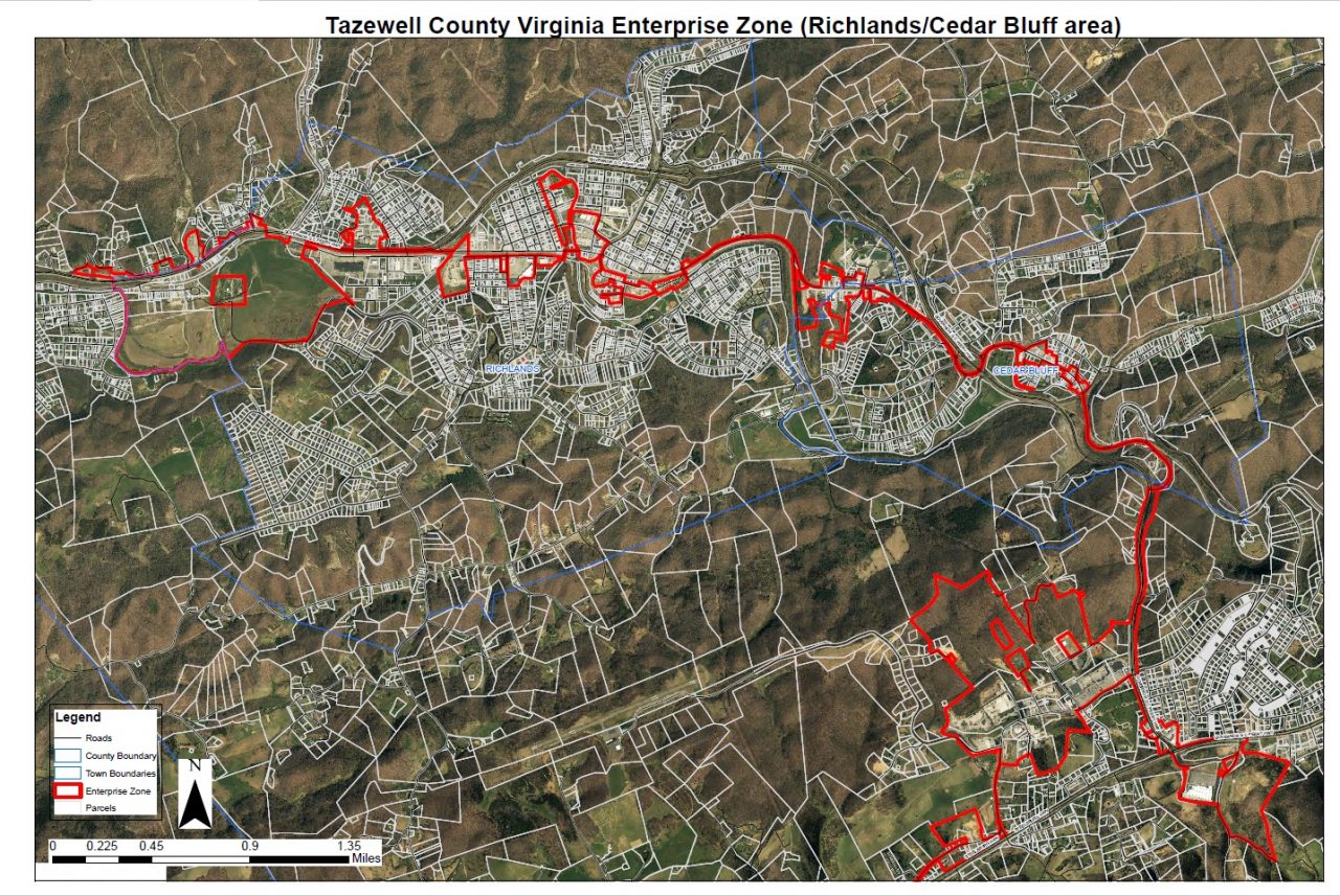 Enterprise Zone Maps Tazewell County Business Development